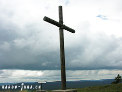 Croix situ&eacute;e entre la Grd Enne et les Pralets